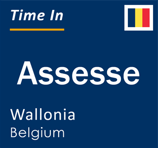 Current local time in Assesse, Wallonia, Belgium