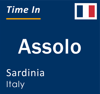 Current local time in Assolo, Sardinia, Italy