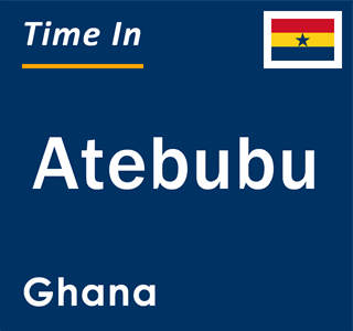 Current local time in Atebubu, Ghana