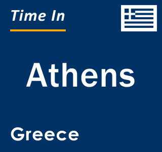 Current local time in Athens, Greece