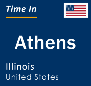 Current local time in Athens, Illinois, United States