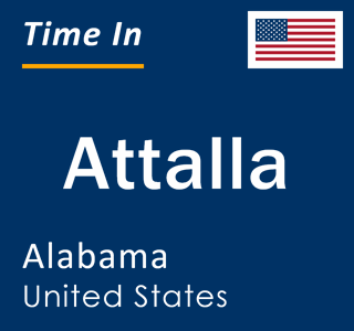 Current local time in Attalla, Alabama, United States