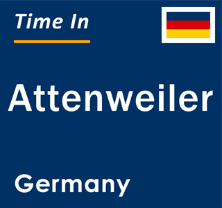 Current local time in Attenweiler, Germany