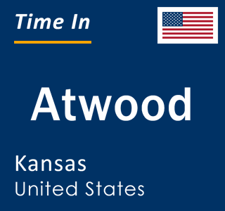 Current local time in Atwood, Kansas, United States