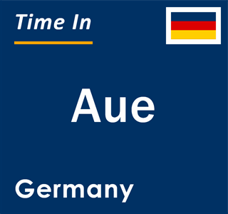 Current local time in Aue, Germany