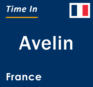 Current local time in Avelin, France