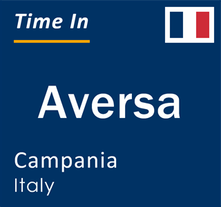 Current local time in Aversa, Campania, Italy