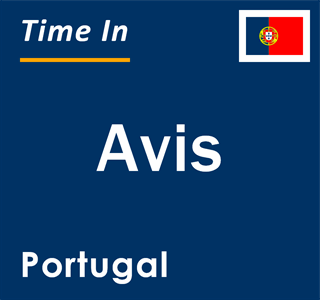 Current local time in Avis, Portugal