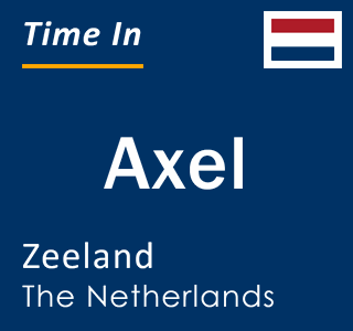 Current local time in Axel, Zeeland, The Netherlands