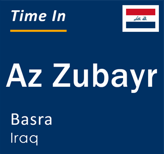 Current local time in Az Zubayr, Basra, Iraq