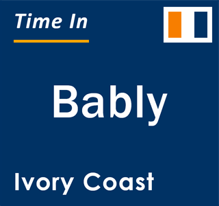 Current local time in Bably, Ivory Coast