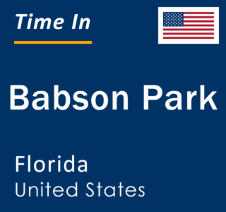 Current local time in Babson Park, Florida, United States