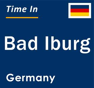 Current local time in Bad Iburg, Germany