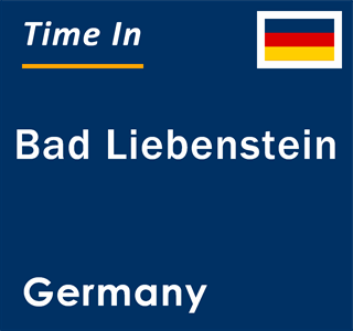 Current local time in Bad Liebenstein, Germany