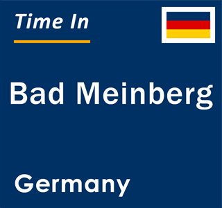 Current local time in Bad Meinberg, Germany