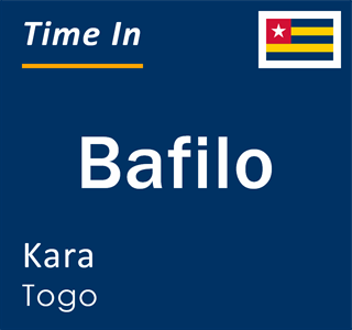 Current local time in Bafilo, Kara, Togo