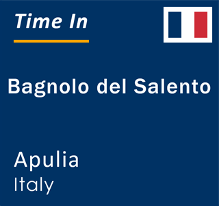 Current local time in Bagnolo del Salento, Apulia, Italy