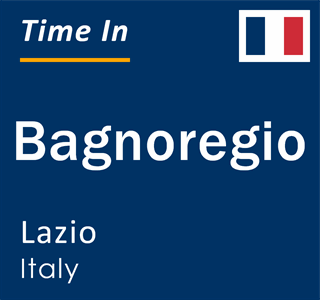 Current local time in Bagnoregio, Lazio, Italy