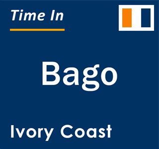 Current local time in Bago, Ivory Coast