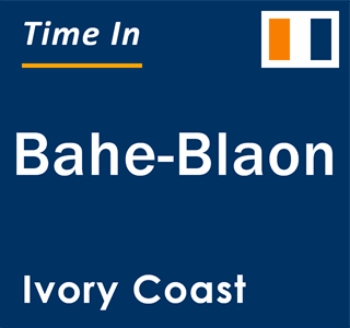 Current local time in Bahe-Blaon, Ivory Coast