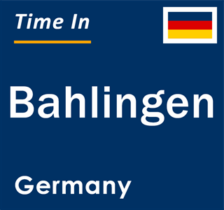 Current local time in Bahlingen, Germany