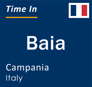 Current local time in Baia, Campania, Italy