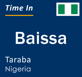 Current local time in Baissa, Taraba, Nigeria