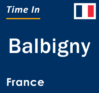 Current local time in Balbigny, France