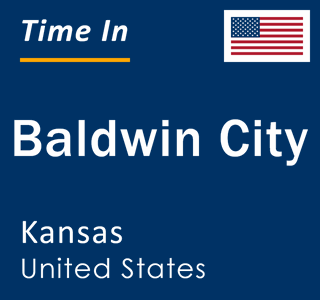 Current local time in Baldwin City, Kansas, United States