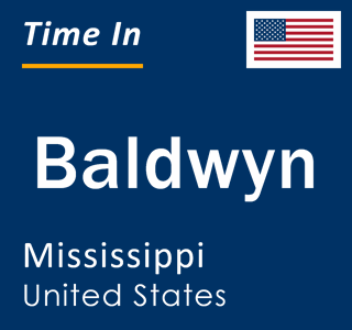 Current local time in Baldwyn, Mississippi, United States