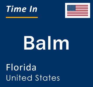 Current local time in Balm, Florida, United States