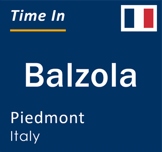 Current local time in Balzola, Piedmont, Italy