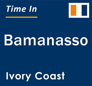 Current local time in Bamanasso, Ivory Coast