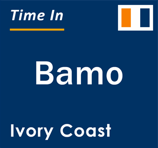 Current local time in Bamo, Ivory Coast