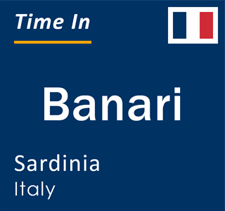 Current local time in Banari, Sardinia, Italy