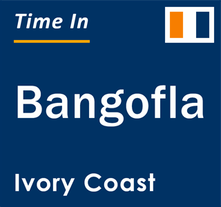 Current local time in Bangofla, Ivory Coast