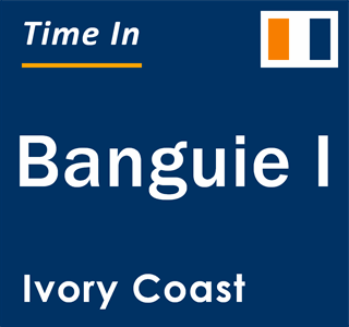 Current local time in Banguie I, Ivory Coast