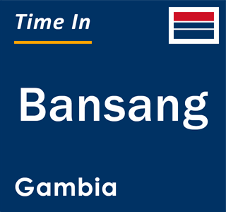 Current local time in Bansang, Gambia