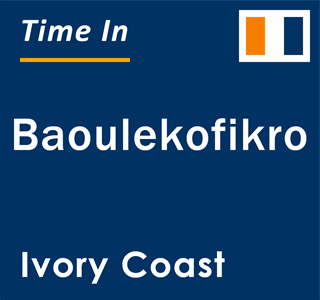 Current local time in Baoulekofikro, Ivory Coast