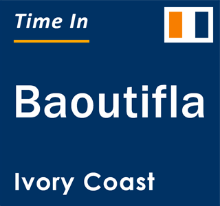 Current local time in Baoutifla, Ivory Coast