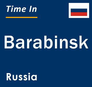 Current local time in Barabinsk, Russia