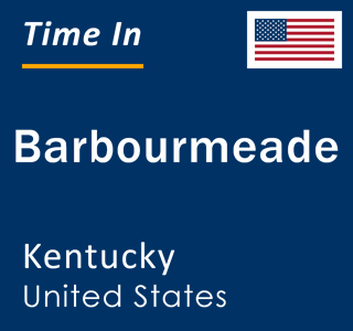 Current local time in Barbourmeade, Kentucky, United States