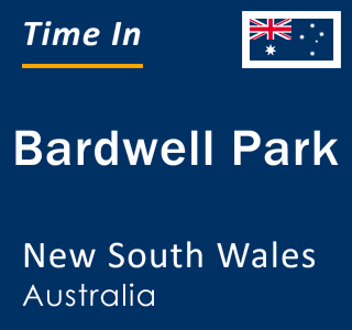 Current local time in Bardwell Park, New South Wales, Australia