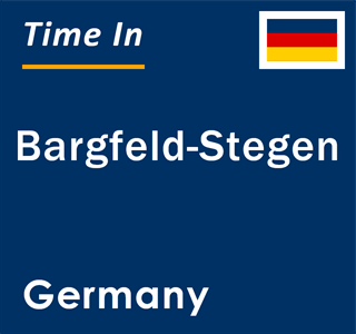 Current local time in Bargfeld-Stegen, Germany