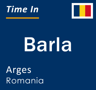 Current local time in Barla, Arges, Romania