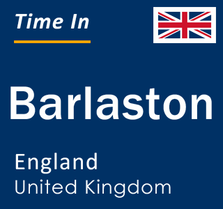 Current local time in Barlaston, England, United Kingdom