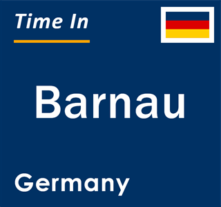 Current local time in Barnau, Germany