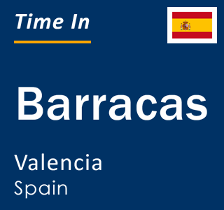 Current local time in Barracas, Valencia, Spain