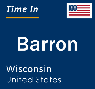 Current local time in Barron, Wisconsin, United States