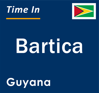 Current local time in Bartica, Guyana